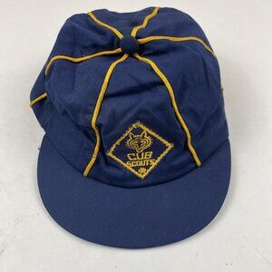 Cub Scouts Boy Scouts BSA Vintage Uniform Hat 6-7/8 Genuine Texon Visor